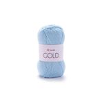 Yarnart Gold - Simli El Örgü Ipi Bebe Mavisi-9355