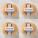 Yarnart Jeans 07 4'lü Paket Amigurimi Bebek Ipi - Açık Kahverengi