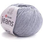 Yarnart Jeans 46 Gri Amigurumi Örgü Ipi Amigurimi Bebek Ipi