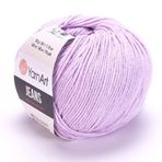 YarnArt Jeans 50gr Pamuk Cotton Amigurumi El Örgü İpi İpliği Yünü 19 Lila