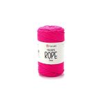 Yarnart Macrame Rope 3 Mm - Makrome El Örgü Ipi Fosforlu Pembe-803