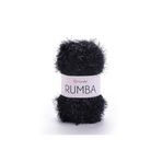 Yarnart RUMBA - SİMLİ EL ÖRGÜ İPİ SİYAH-107
