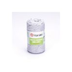 Yarnart Twısted Macrame 3 Mm Lurex - Makrome El Örgü Ipi Açık Gri-756