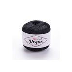 Yarnart Vegas - Simli El Örgü Ipi Siyah-43