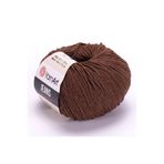 Yarnart Yarn Art Jeans 70 Koyu Kahverengi Amigurumi Örgü İpi Hırka Örgü İpi Bebek İpi Punch İpi