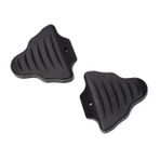 YARNOW 1 Çift Bisiklet Kilidi Kılıfı kendinden kilitli pedal bisikletler için aksesuarlar bisiklet aksesuarları pedal cleat kapağı bisiklet pedalı cleat kapak kilitleme plakası atel Toka