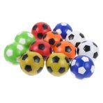 YARNOW 12 Adet futbol makinesi topu langırt futbol topu mini futbol masa oyunu malzemeleri futbol topları değiştirilebilir Aksesuarlar oyun malzemeleri küçük çocuk kalçalar