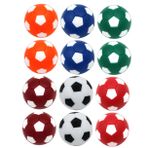 YARNOW 12 Adet Futbol Topu Masa Futbolu Topu Tekne Güneşliği Parçaları Kamera Su Şişesi Bayan Süet Eldiven Masa Üstü Langırt Oyuncak Bowling Topu Makaralar Futbol Makinesi Mini