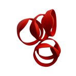 YARONGTECH 125khz RFID Bileklikler em4100 çip Sadece okunur Silikon Yetişkin Boyutu (5'li Paket) (Kırmızı)