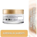 Yaş Uzmanı 45+ Kırışıklık Karşıtı Sıkılaştırıcı Gece Kremi