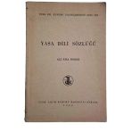 Yasa Dili Sözlüğü (İkinci El)