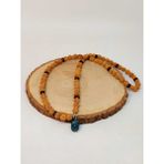 Yaşam Tohumu Apatit Taşlı Rudraksha Tohum Kolye Dolama Bileklik 8mm (49720)