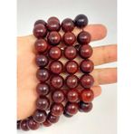 Yaşam Tohumu Bileklik Boy Yarım Dizi Ud Ağacı Ahşap 11.5mm (45254) (18CM Uzunluğundadır)