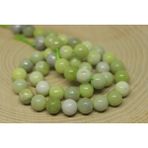 Yaşam Tohumu Peridot (Zebercet) Taşı Yeşil-Beyaz Alacalı Dizi 8mm (23115) - 13