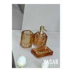 YASAR CONCEPT Clarion Akrilik Banyo Seti Amber 3 Parça