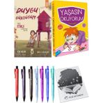 Yaşasın Okuyorum 10 Kitap ve Duygu Günlüğüm Mira Stres Kulübesi'nden Ayrılıyor 2li Set