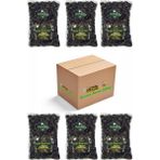 Yasemin Hanım Çiftliği Gemlik Tipi Doğal Siyah Zeytin 6 x 1000 gr - 6 kg
