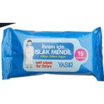 Yasir 3 Adet Kokusuz Islak Mendil Ihram Islak Mendil Hac Islak Mendil Umre Islak Mendil