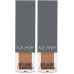 Yaşlanma Karşıtı Vitamin İçeren Nemlendirici SPF15+ Fondöten - Anti Aging Foundation 510 Deep Peach (2 paketi)