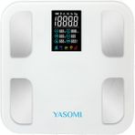 Yasomi Activescale FG1914 Dijital Baskül Yağ Su Kas Vücut Kitle Endeksi Kilo ölçer tartı - Beyaz