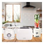 Yasomi Retro Kahvaltı Seti Su Isıtıcı Kettle + Smoothie Blender + Ekmek Kızartma Makinesi