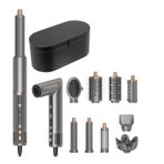 Yasomi Witero 9In1 Ultra Airwrap Multi-Styler Sıcak-Soğuk Hava Üflemeli Saç Şekillendirme Cihazı Gri