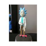 YaspeCraft Rick And Morty Ricki Sanchez Boyalı Büst / Figür / Biblo 20 Cm (BÜYÜK BOY)