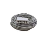 Yastech 1 Giriş 4 Çıkışlı Internet Dağıtıcı Çoğaltıcı Port Kablolu+2 Adet 10 Metre Cat6 Kablo