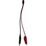 Yastech 12 Volt Kuru Tip Aküler Için Krokodil Timsah Maşalı Kablo