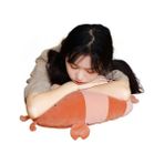 Yastık Battaniye Yastık Çok Fonksiyonlu Battaniyeler Karikatür Hayvan Peluş Oyuncaklar Yumuşak Bebek Companion Peluş Oyuncaklar Çocuk Hediyeler | Peluş Yastıklar (Kırmızı) (Yurt Dışından)
