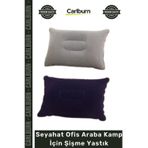 #Yastık Ortopedik Boyun Destekli Yumuşak Ergonomik Seyahat Ofis Araba Kamp İçin Şişme Yastık