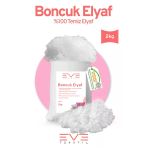 Yastık Yorgan Oyuncak Dolum Malzemesi Antialerjik Yapışmaz 1.Kalite %100 Temiz Boncuk Elyaf 2 Kg