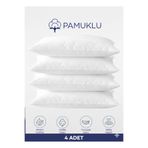 Yastıkland 4 ADET SİLİKON ELYAF DOLGULU 50x70 ANTİALERJİK TELA İÇ YASTIK