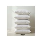 Yastıkland 5 ADET SİLİKON ELYAF DOLGULU 50x70 ANTİALERJİK YASTIK