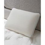 YASÜ YaSu Airflow Delikli Visco Yastık 950GR Hava Kanallı Ortopedik Medikal Kılıflı ve Fermuarlı 40*60*15 - 40 × 60 × 15 cm - Beyaz
