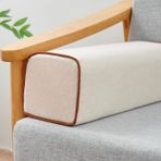 Yatak Boşluğu Dolgu, Bej Kama Koltuk Destek Yastığı, 80x20x20 cm Yüksek Yoğunluklu Köpük Ped, Sandalyeler, Tabureler ve Başlıklar için Tam Destek Yatak Boşluğu Dolgu, Tatami Mobilya için İdeal