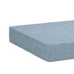 Yatak Boşluğu Dolgu, Büyük Yatak Boşluğu Dolgu Mat, 40x40x8cm Başlık Yastık Kama, Yüksek Yoğunluklu Köpük Sırt Desteği, Okuma ve Konfor için Çıkarılabilir Kapak Kanepe Pedi
