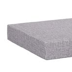 Yatak Boşluğu Dolgu, Düz Renk Başlık Destek Pedi 50x50x12cm, Yatak Boşluğu Dolgu ve Okuma Konumlandırma için Yüksek Yoğunluklu Köpük Kama Yastığı, Çıkarılabilir Kapak Kanepe Mat Yastık