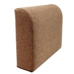 Yatak Boşluğu Dolgu, Düz Renk Keten Koltuk Destek Mat, 70x48x15cm, Çıkarılabilir Yüksek Yoğunluklu Köpük Okuma Yastığı, Yatak Boşluğu Dolgusu, Sandalyeler için Tam Destek, Tabureler, Başlıklar