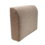 Yatak Boşluğu Dolgu, Kanepe için Yüksek Yoğunluklu Köpük Kama Yastığı, 50x48x12cm Okuma Destek Yastığı, Çıkarılabilir Keten Kapaklı Düz Renk Bolster, Başlık Boşluğu Dolgusu, Rahat Konumlandırma Ai