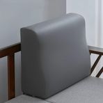 Yatak Boşluğu Dolgu, Su Geçirmez Ergonomik Kama Okuma Yastığı, 65x45x15cm Yüksek Yoğunluklu Köpük Kanepe Mat ve Yatak Boşluğu Dolgu Minderi Çıkarılabilir Kapaklı Nihai Sırt Desteği