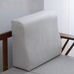 Yatak Boşluğu Dolgu, Su Geçirmez Ergonomik Kama Okuma Yastığı - 70x45x15 cm Yüksek Yoğunluklu Köpük Kanepe Mat, Sırt Desteği ve Çıkarılabilir Kapaklı Yatak Boşluğu Dolgu Yastığı