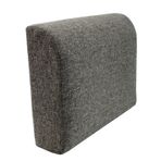 Yatak Boşluğu Dolgu, Yüksek Yoğunluklu Köpük Kanepe Kama Yastık 50x48x8cm, Okuma Destek Yastığı, Düz Renk Konumlandırma Bolster, Çıkarılabilir Keten Kapaklı Başlık Boşluğu Dolgusu
