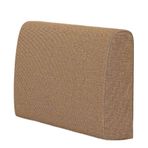 Yatak Boşluğu Dolgu, Yüksek Yoğunluklu Köpük Kanepe Mat, 50x45x12 cm Yatak Boşluğu Dolgu Yastığı, Düz Renk Keten Okuma Destek Yastığı, Sandalyeler, Tabureler, Kanepe ve Yatak Başlıkları için Tam