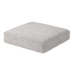 Yatak Boşluğu Dolgu, Yüksek Yoğunluklu Köpük Koltuk Paspasları, 60x45x15cm Kama Okuma Yastığı, Çıkarılabilir Destek Yastığı, Kanepe için Düz Renk Keten Bolster, Tabureler, Defne Pencereleri