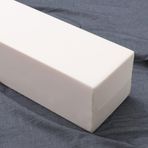 Yatak Boşluğu Dolgusu, Bej Kraliçe Yatak Boşluğu Dolgu Yastığı - Çıkarılabilir Polar Yatak Başlığı Minderi, Koltuk ve Yatak için Uzun Düz Renk Yatak Başucu Uzatıcısı - Daha İyi Uyku için Konfor ve
