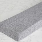 Yatak Boşluğu Dolgusu, Cal King Gri Kama Yastık 4"x7" - Duvar ve Yatak için Düz Renk Yatak Boşluğu Dolgusu, Çıkarılabilir Dikdörtgen Yatak Başlığı Yastığı, Yatak Odası Konforu ve Desteği için İdeal