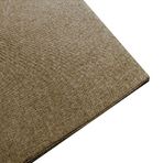 Yatak Boşluğu Dolgusu, Düz Renk Kahverengi Koltuk Minderi ve Yatak Başlığı Minderi - 45 x 45 x 8 cm Kama Yatak Boşluğu Dolgu ve Cumba Pencere Paspası - Çıkarılabilir Kılıflı Keten Bel Desteği ve Okuma