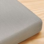 Yatak Boşluğu Dolgusu, Ergonomik Gri Yatak Başlığı Yastığı 45x45x20cm, Okuma ve Destek için Sırt Yastığı, Çıkarılabilir Kapaklı Yüksek Yoğunluklu Köpük Yatak Boşluğu Dolgu ve Koltuk Paspası