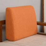 Yatak Boşluğu Dolgusu, Ergonomik Yüksek Yoğunluklu Kanepe Paspası - 50 x 45 x 20 cm Keten Yatak Başlığı Yastığı, Okuma Desteği için, Sırt Yastığı, Çıkarılabilir Kılıflı Yatak Boşluğu Dolgusu - Konfor